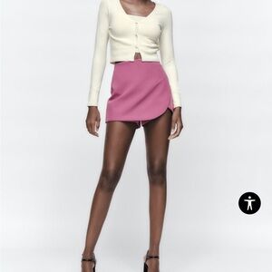 Zara Mauve Skirt - Size M